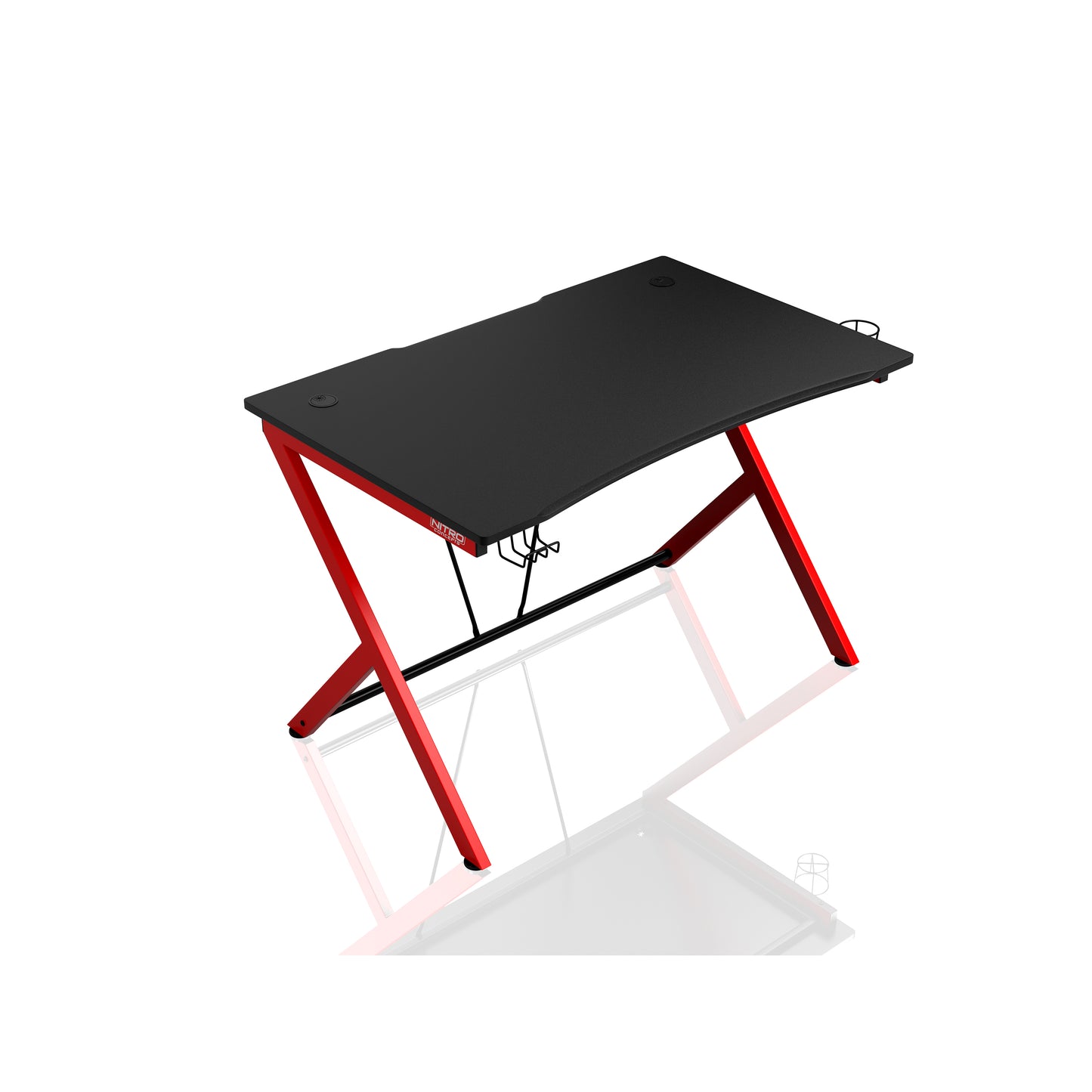 Nitro Concepts D12 Gaming Desk - Red