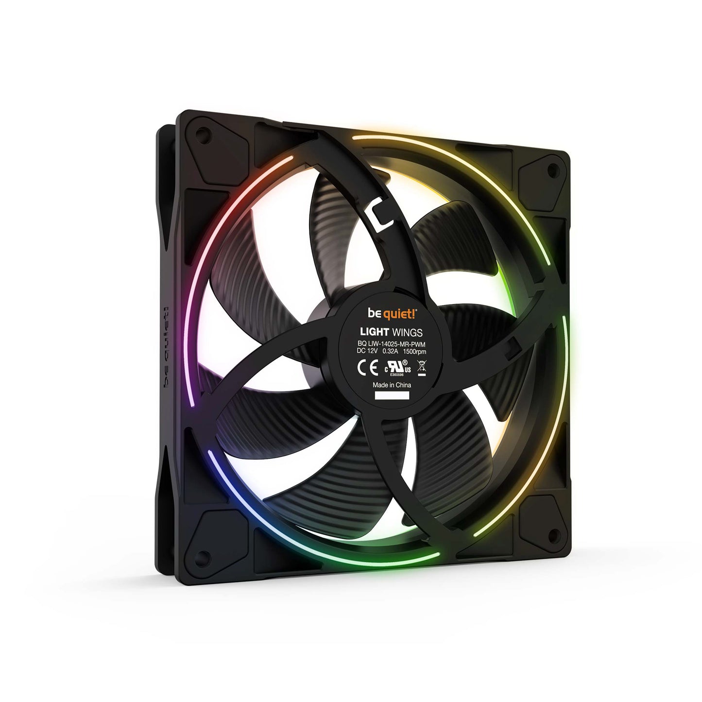 Ventilador be Quiet! Light Wings ARGB 140mm PWM