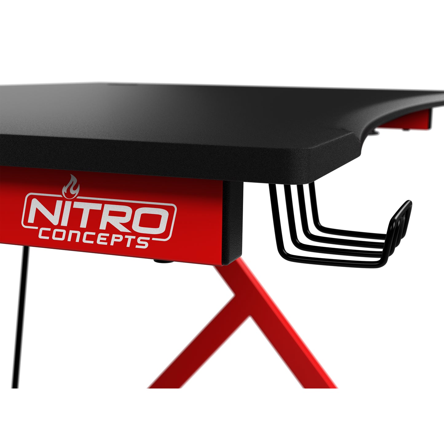 Nitro Concepts D12 Gaming Desk - Red