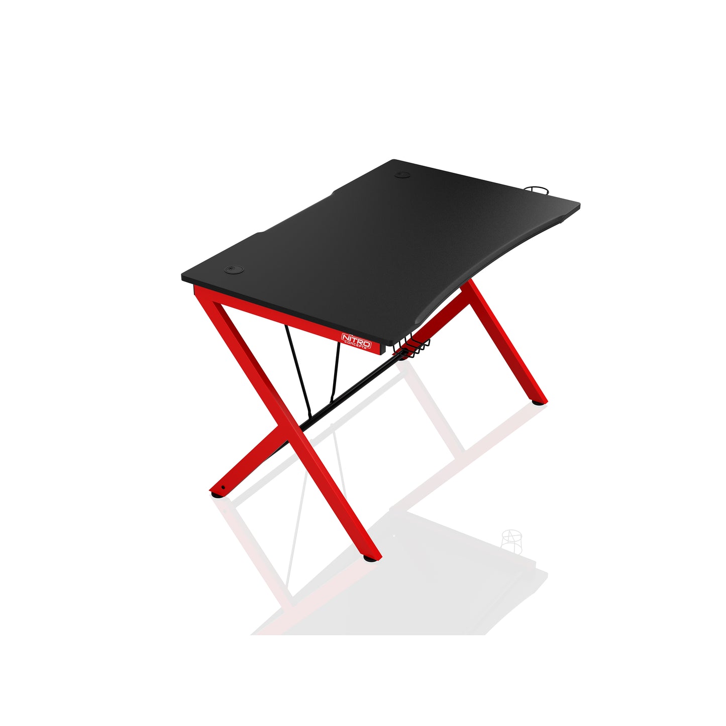 Nitro Concepts D12 Gaming Desk - Red