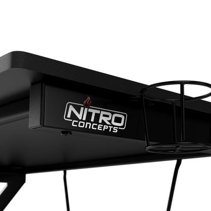 Nitro Concepts D12 Gaming Desk - Black