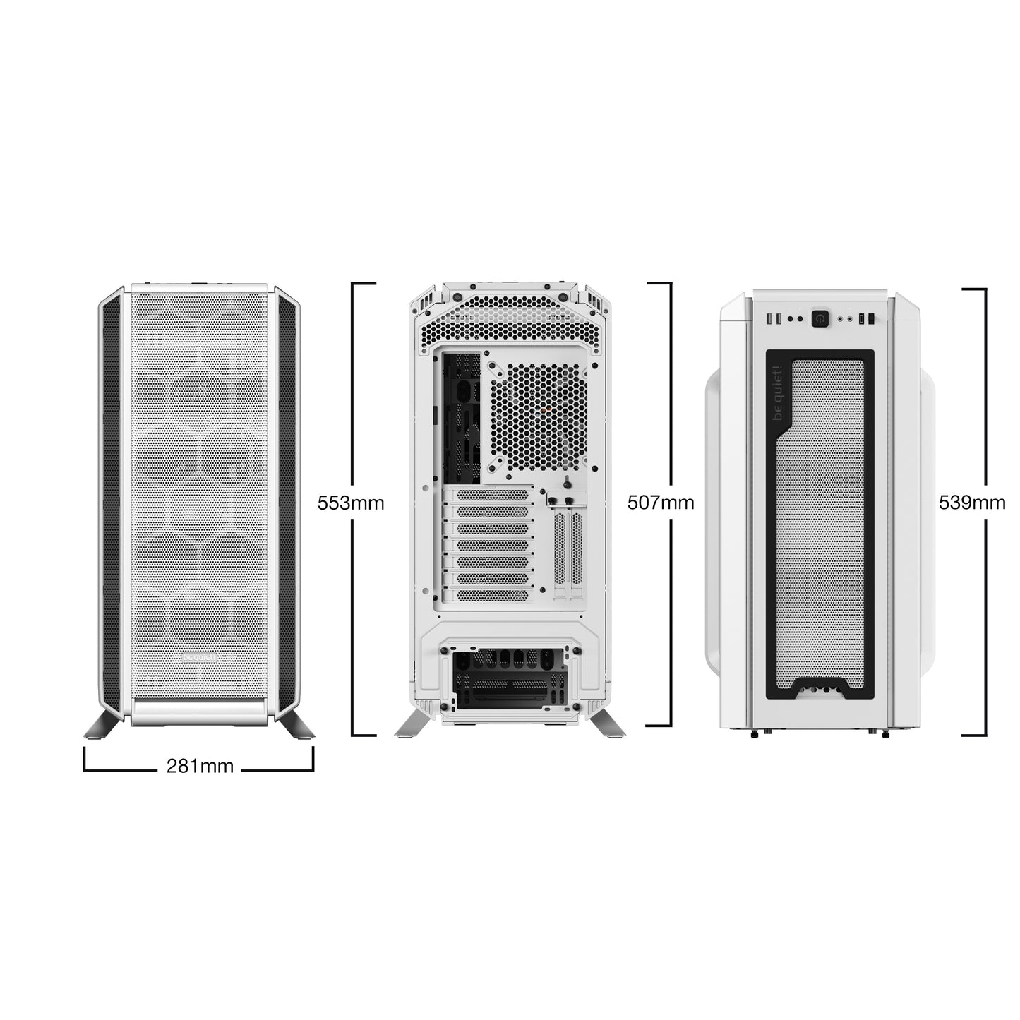 Gabinete BeQuiet! Silent Base 802 Window