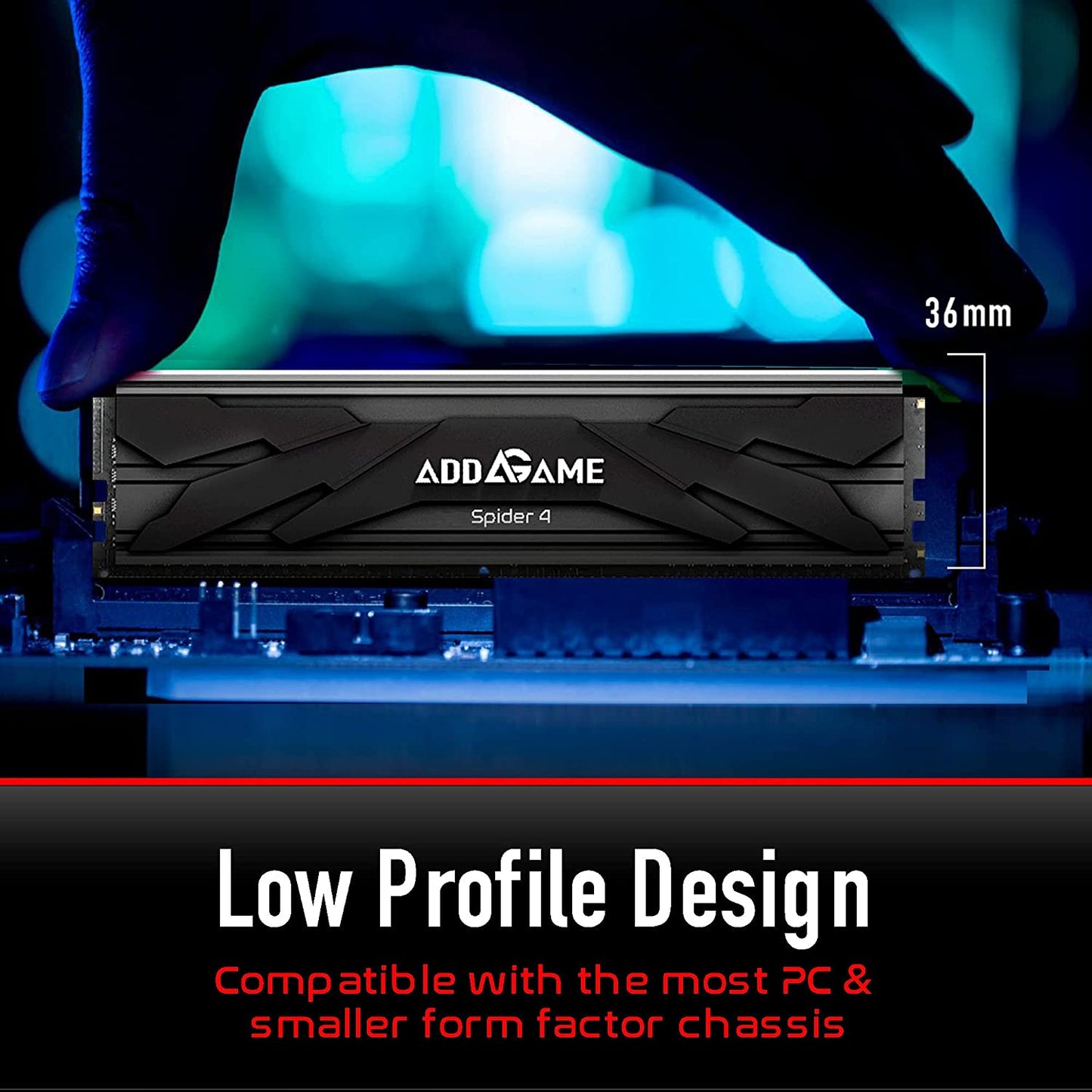 Kit Memoria RAM DDR4 AddLink Spider S4 8GBx2 - CL18
